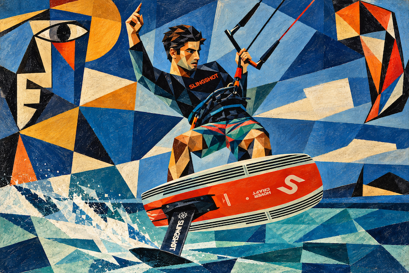 Fernando kitesurfing
